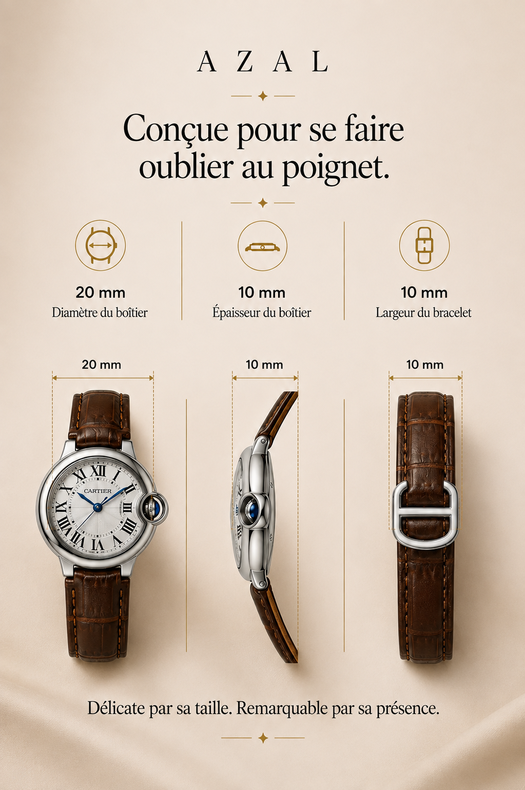 Éternelle — Montre Élégante pour Femme