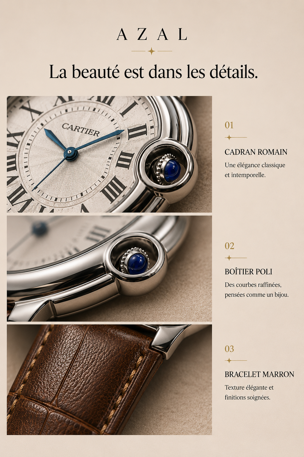 Éternelle — Montre Élégante pour Femme