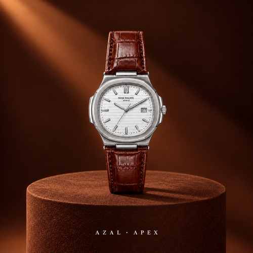 AZAL APEX Marron / Blanc — portrait signature carré