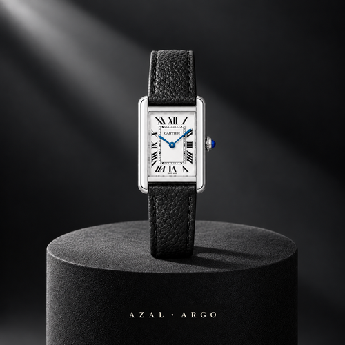 AZAL ARGO Noir — portrait signature carré