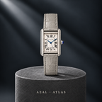 AZAL ATLAS Gris — portrait signature carré
