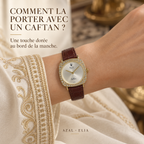 ELIA — portée avec un caftan